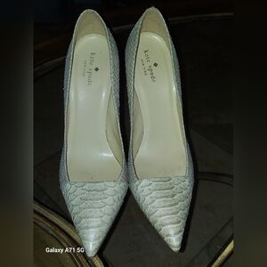 Kate Spade Heels 10 Snakeskin 🎈
